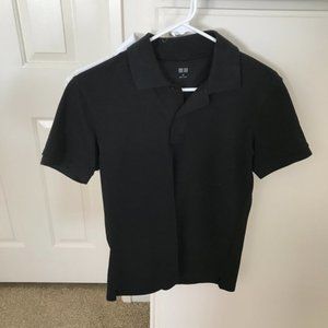UNIQLO NWOT Men's Polo Shirt XS Black